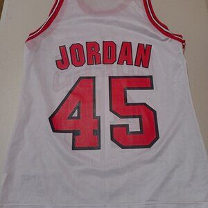 Champion Michael Jordan Chicago Bulls NBA Basketball Jersey Adult Medium 40